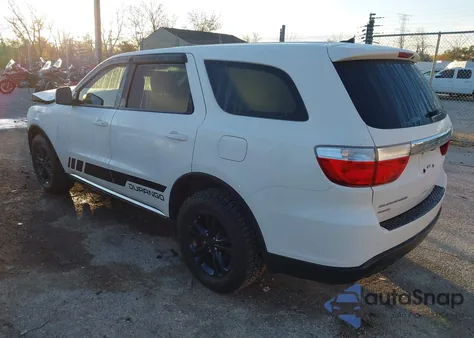 2011 Dodge Durango Express из США, поврежденный, VIN 1D4RE2GG5BC677413